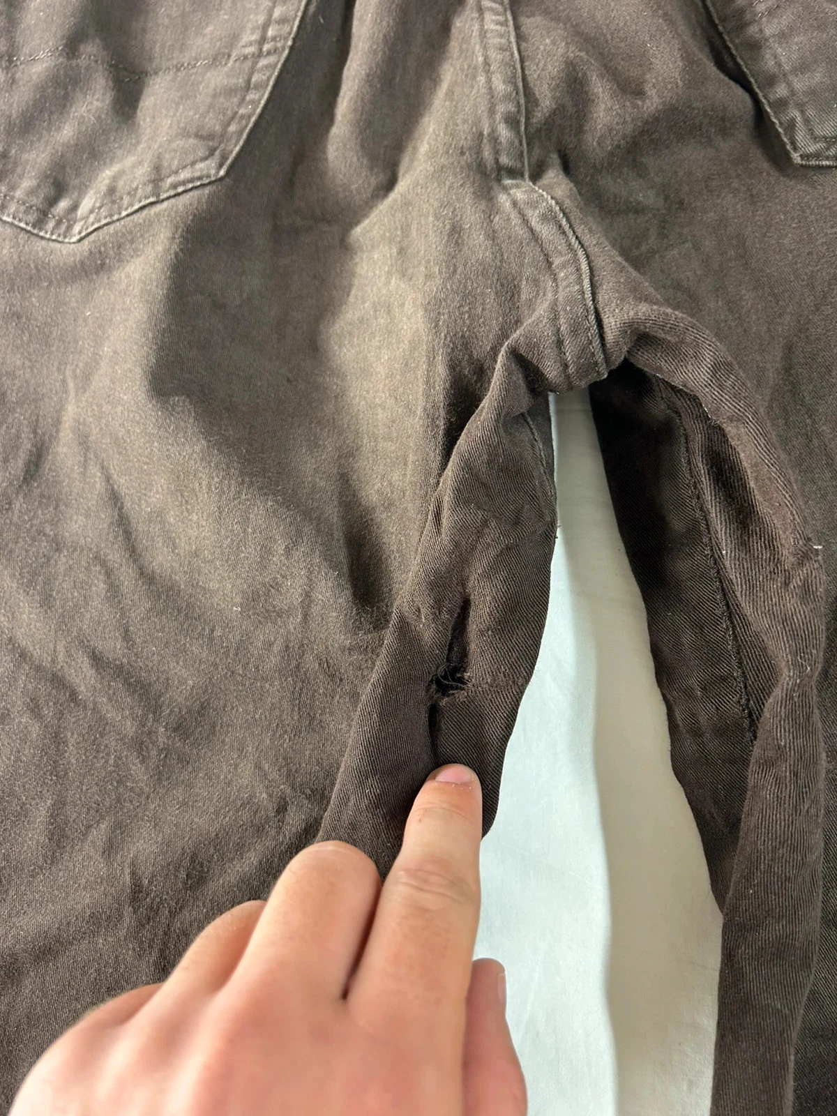 Bruine Burton skinny jean maat 40 – photo 13